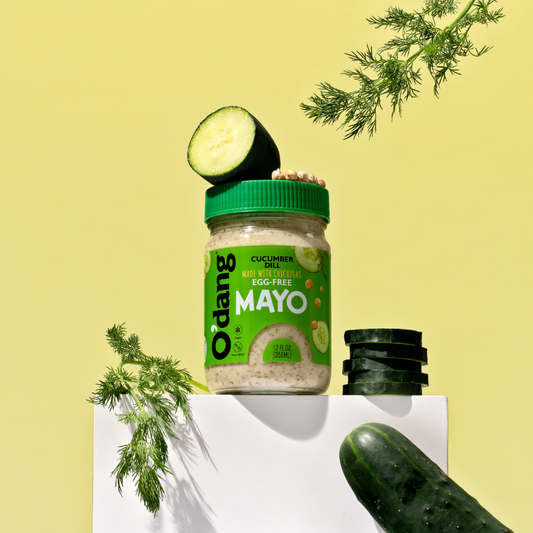 Cucumber and Dill with O'dang Foods brand vegan mayo. 